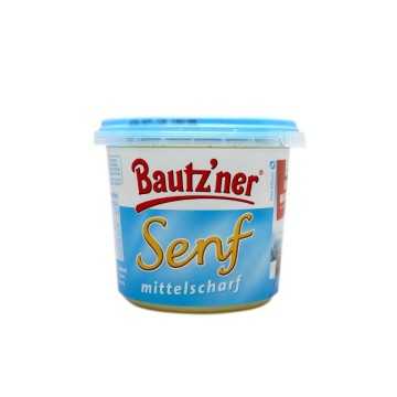 Bautz'ner Senf Mittelscharf / Mostaza Picante Medio 200g