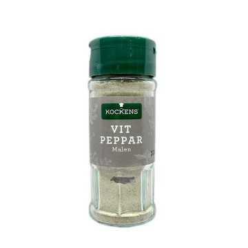 Kockens Vitpeppar Malen / Pimienta Blanca 45g