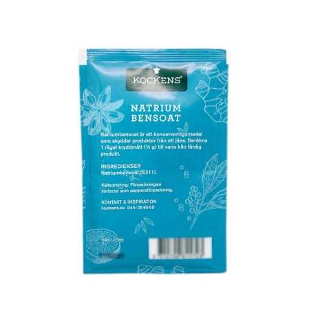 Kockens Natrium Bensoat / Benzoato de Sodio 20g