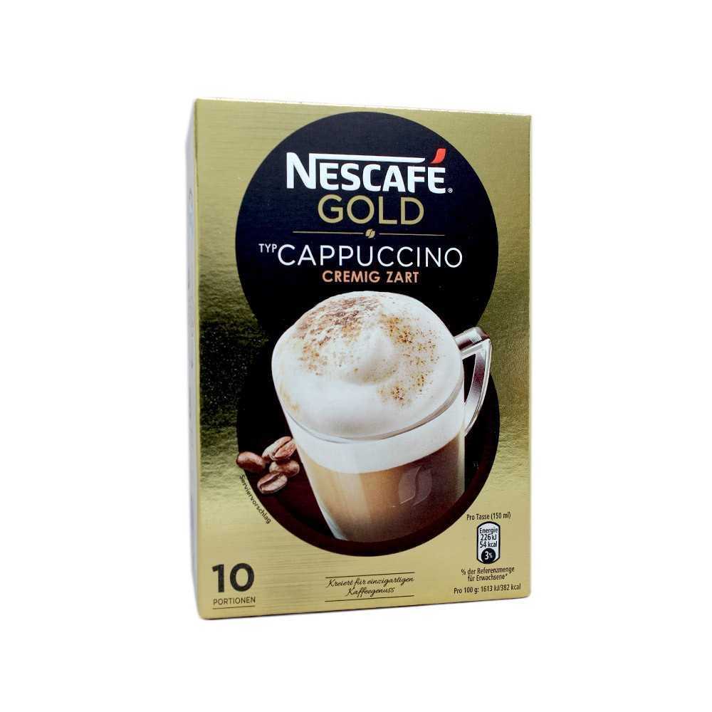 Nescafé Gold Cappuccino / Café Cappuccino Instantáneo x10