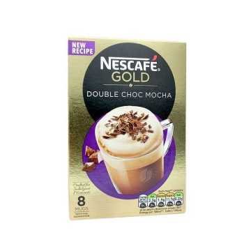 Nescafé Gold Double Choc Mocha / Café Doble Chocolate Mocca Instantáneo x8