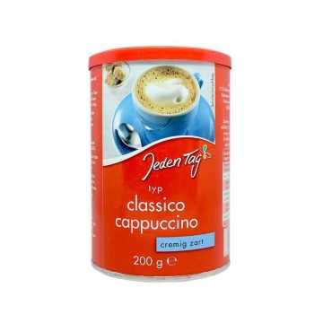 Jeden Tag Cappuccino Cremig Zart / Cappuccino Instantáneo 200g