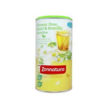 Zonnatura Groene Thee, Munt & Kamille / Té Verde, Menta y Manzanilla 200g