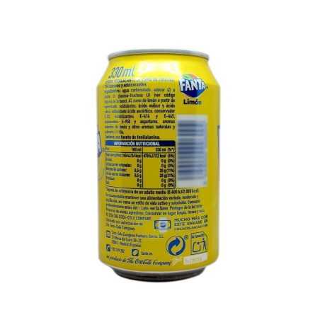 Fanta sabor Limón 33cl