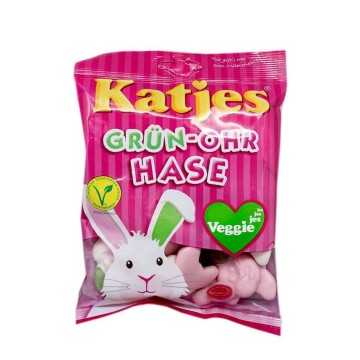 Katjes Grün-Ohr Hase / Conejos de Gominola Veganos 200g