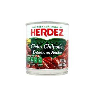 Herdez Chipotles Enteros en Adobo 215g