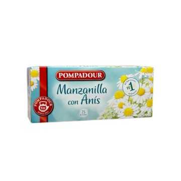 Pompadur Manzanilla con Anís x25/ Chamomile&Anise Infusion