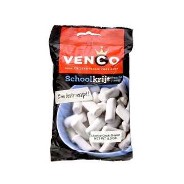 Venco Schoolkrijt 255g/ Caramelos Menta&Salmiak