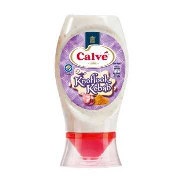 Calvé Knoflook Kebab Saus Squeeze 250ml/ Kebab Garlic Sauce