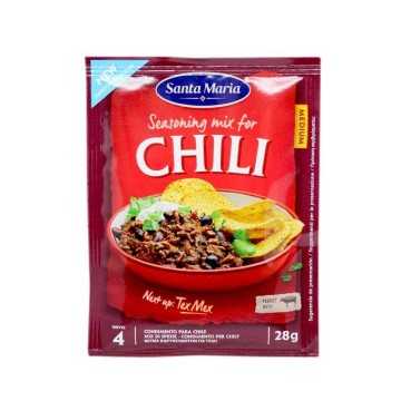 Santa Maria Chili Mix / Sazonador Chili Picante 28g