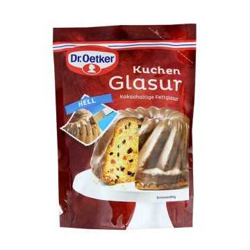 Dr.Oetker Kuchen Glasur Kakao Hell 125g/ Chocolate Glaze