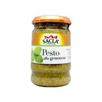 Sacla Pesto alla Genovese / Pesto a la Genovesa 190g