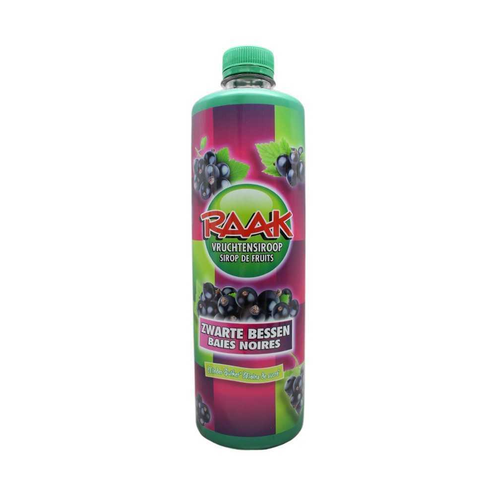 Raak Zwarte Bessen 750ml/ Blackberry Squash