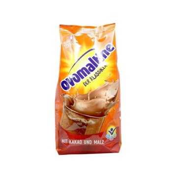 Ovomaltine Classic Choco&Malt Powder / Bebida Instantánea de Cacao y Malta 500g