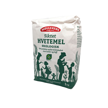 Møllerens Siktet Hvetemel Økologisk / Ecological Flour 1Kg