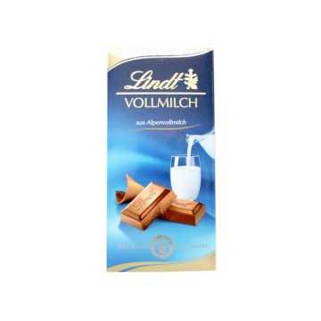 Lindt Schoko Alpenvollmilch 100g/ Milk Chocolate