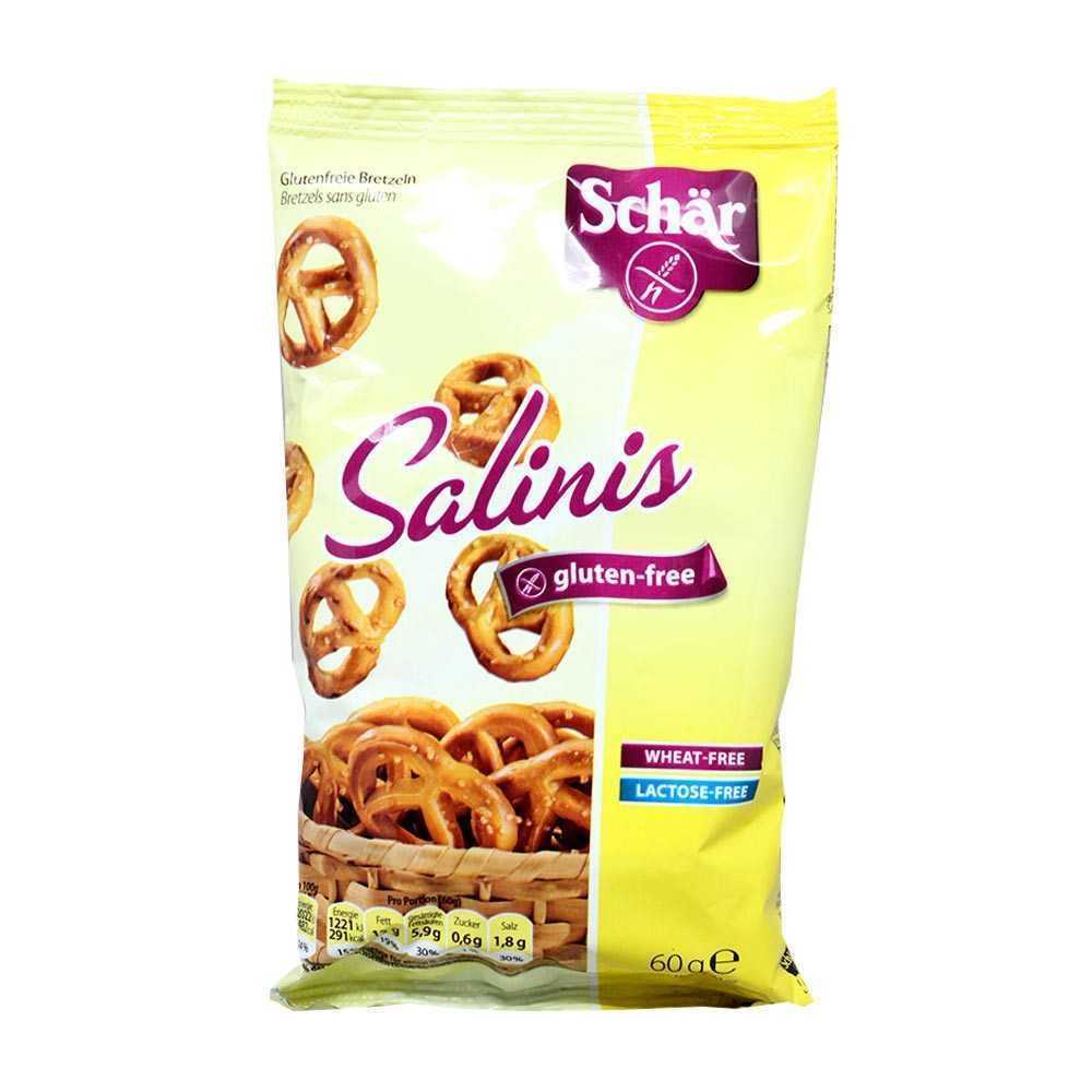 Schär Salinis Bretzel Glutenfrei 60g/ Gluten Free Bretzel