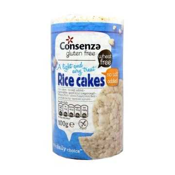 Consenza Gluten Free Rice Cakes / Tortitas de Arroz Sin Gluten 100g