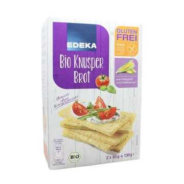 Edeka Bio Glutenfrei Knusper Brot / Tostadas de MaÃ­z 130g