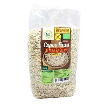 Sol Natural Copos Avena Integral Sin Gluten 500g/ Gluten Free Oats