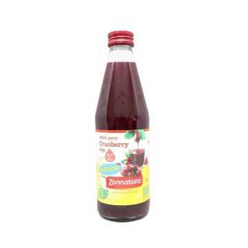 Zonnatura 100% Puur Cranberrysap 330ml/ Red Currants Juice