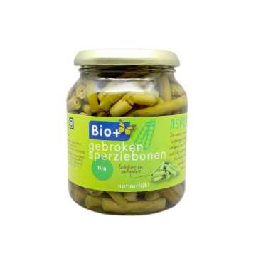 Bio+ Sperziebonen 370g/ Judias Cortadas