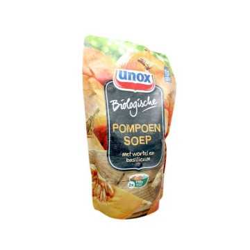 Unox Biologische Pompoen Soep / Sopa de Calabaza Bio 570ml