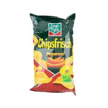 Funny-Frisch Chipsfrisch Pepperoni / Patatas Fritas sabor Pimiento 175g