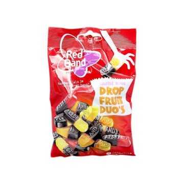 Red Band Dropfruit Duo's 166g/ Golosinas Sabor Fruta y Regaliz