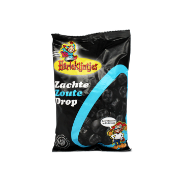 Harlekijntjes Zachte Zoute Drop / Caramelos de Regaliz Salados 300g