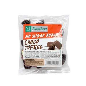 Damhert Chocotoffees No Sugar Added / Caramelos de Chocolate Sin Azúcar Añadido 75g